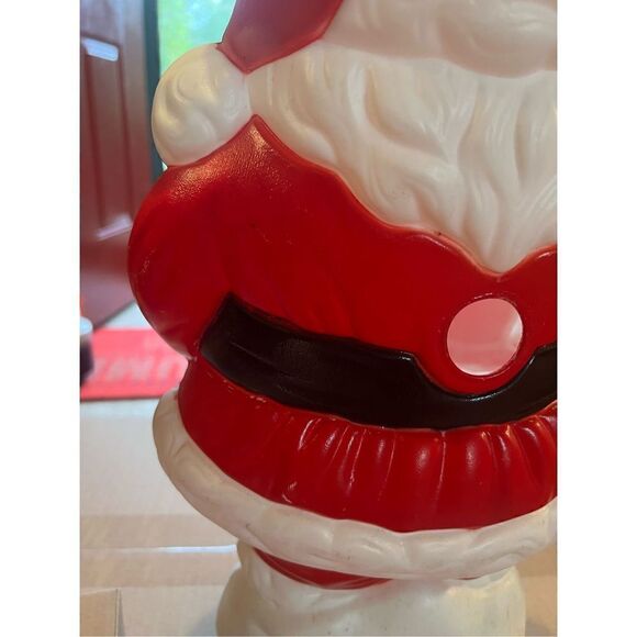 Vintage Grand Venture Santa Claus Blow Mold 18" Christmas Decor Retro Xmas 1999 - Picture 13 of 15